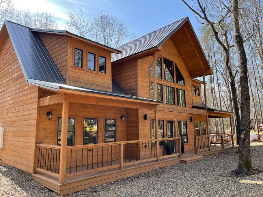 The Big Tex Luxury Cabin Is Epic Broken Bow Ngoại thất bức ảnh